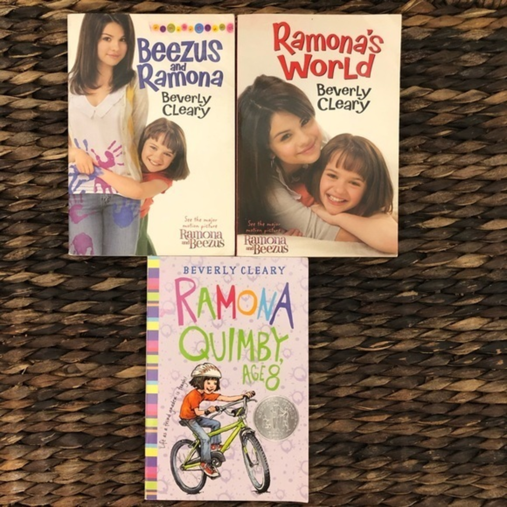 3 Ramona books for young readers Beverly‎ Cleary